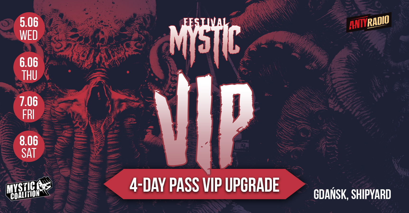 4-day pass VIP Upgrade